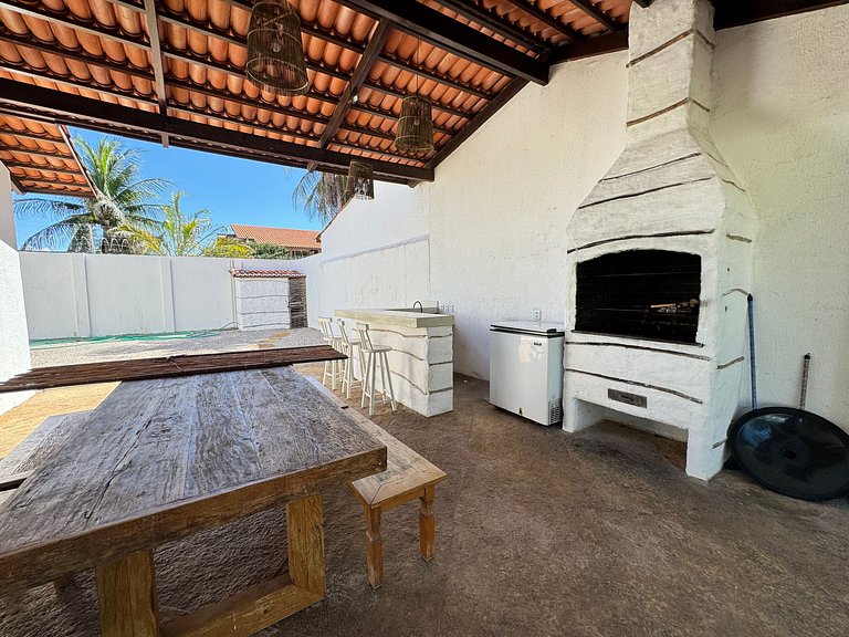 Casa no Porto das Dunas: até 17 pessoas