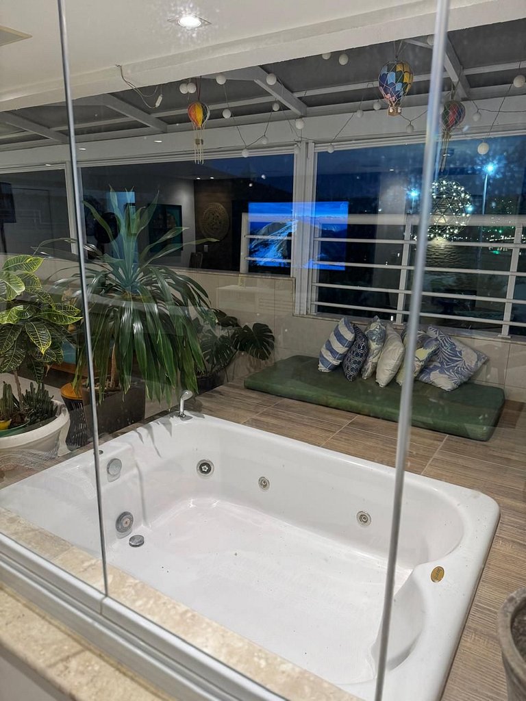 Cobertura no Golf Ville para 10 Pessoas