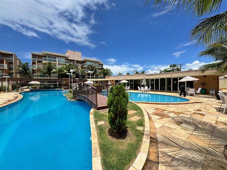 Cobertura Duplex no Palm Beach para 8 Pessoas