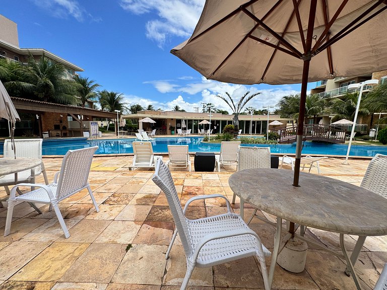 Cobertura Duplex no Palm Beach para 8 Pessoas