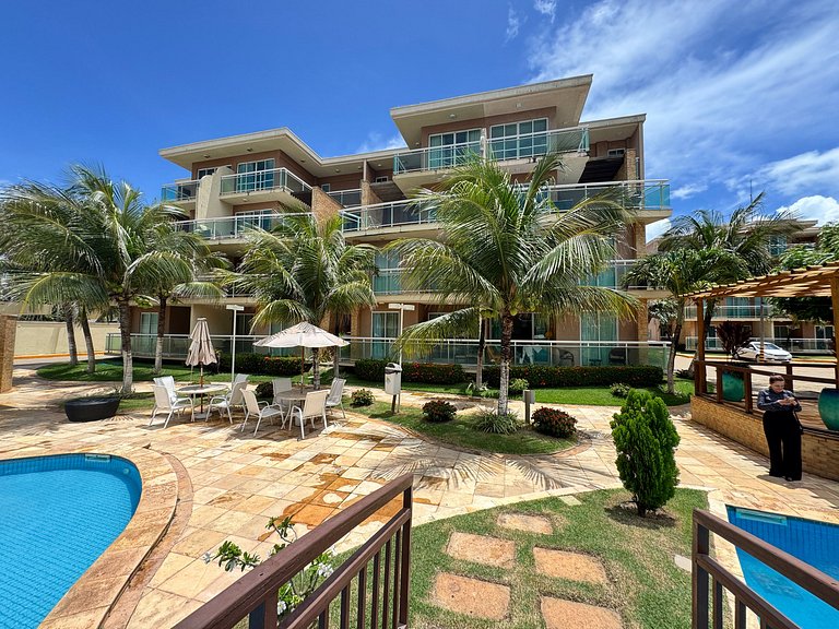 Cobertura Duplex no Palm Beach para 8 Pessoas