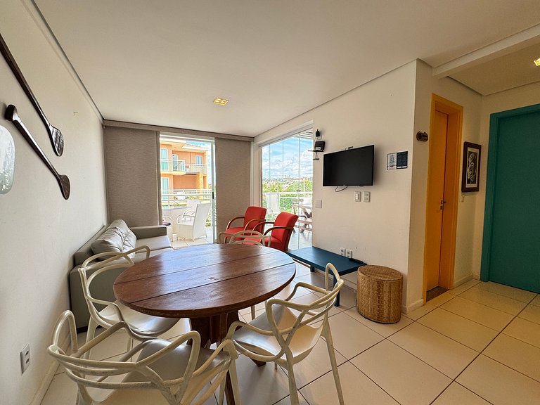 Cobertura Duplex no Palm Beach para 8 Pessoas
