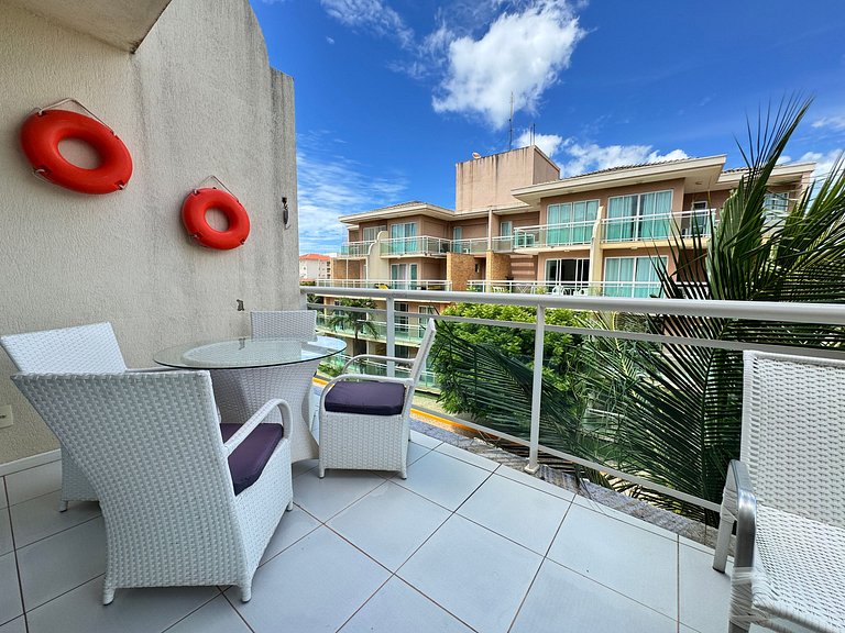 Cobertura Duplex no Palm Beach para 8 Pessoas
