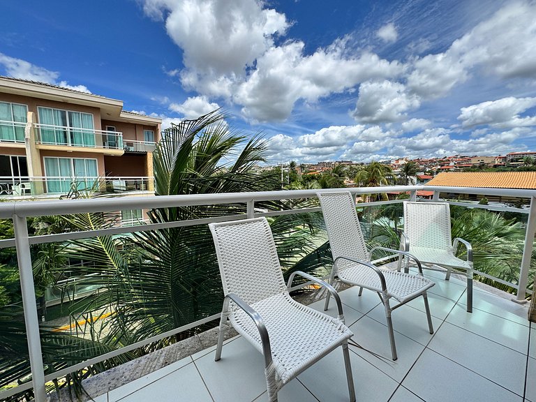 Cobertura Duplex no Palm Beach para 8 Pessoas